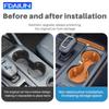For 2023 2024 2025 2026 Ford Ranger Car Central Console Water Cup Storage Box Armrest Storage Box Interior Accessories