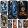 Ganesha Phone Case For iPhone 17 Air 15 16e 14 13 Pro Max Coque 12 11 Pro Max PLUS Cover