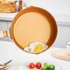 18/20/24cm Gold Suppentopf Japanischer Schnee Kochtopf Antihaft-Pfanne Wok Holzgriff Zuhause Milch Sauce Kochen Küche Kochgeschirr