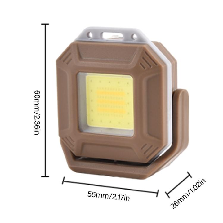 Protable Keychains Lamp Car Repair Torch Magnetic Lamp Outdoors Work Lights Powerful Small Pocket Torch Enduring