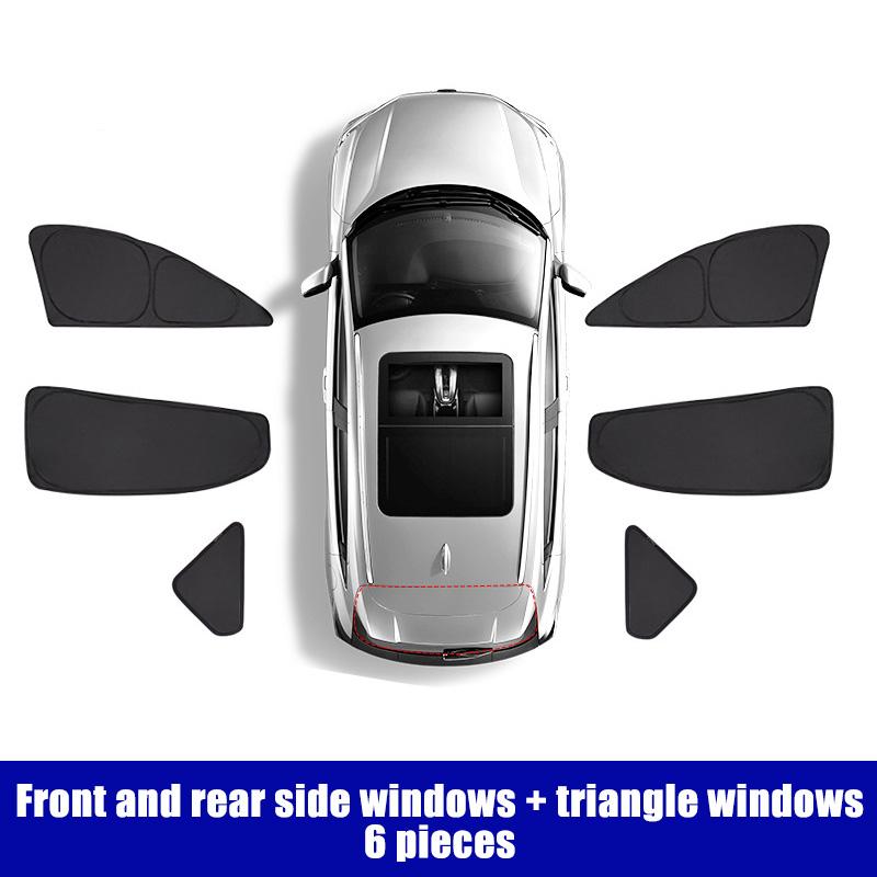 Privacy Sunshade For Peugeot 3008 P84 MK2 2017-2022 2018 2019 Coverage Anti-UV Sun Sunroof Window Foldable Visor Car Accessories
