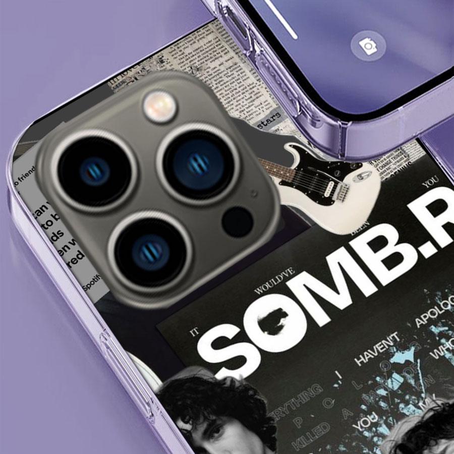 Singer S-Sombr Phone Case For Iphone 17 Air 15 Pro 14 Plus 16 Pro Max 12 13 Mini 11 16E X XS Cover Cute Fundas