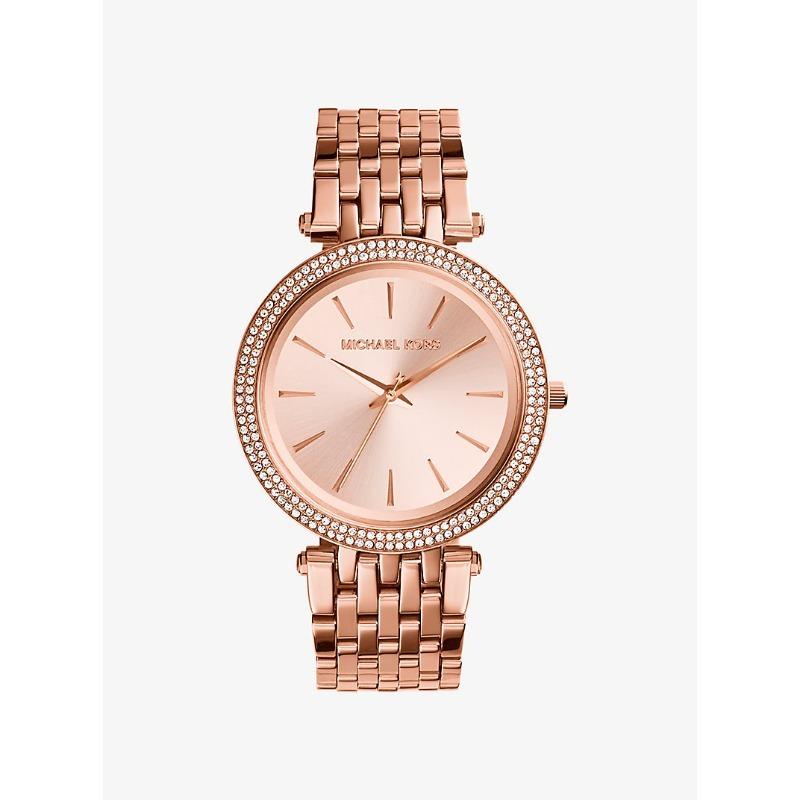 

Часы Michael Kors Darci с паве, покрытие из розового золота, MK3192 розового золота