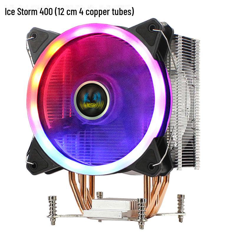 

Бесшумный процессорный кулер с 4 медными тепловыми трубками и 12-сантиметровым вентилятором, совместимый с материнскими платами X77/X99, радиатор для настольных ПК 2011 года. dual fan