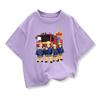 Summer Kids Funny T-Shirt Sam Fireman Firefighting Design Super Cute Short-Sleeve Children's Top