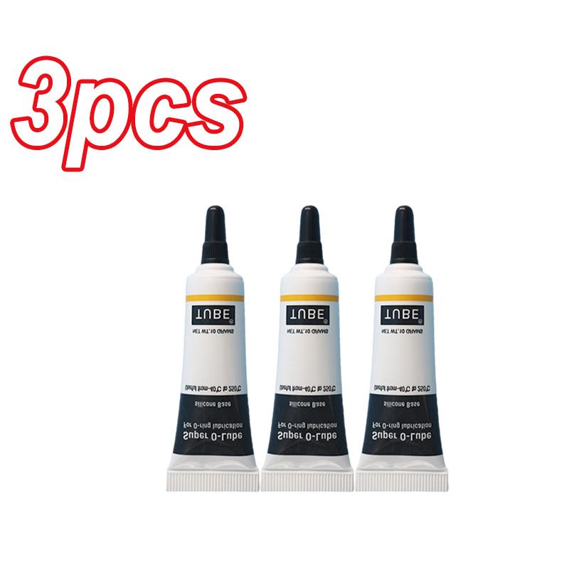 5PCS O-ring Silicone Grease Lubricant 10g Food Grade Bearing Lubrication Machine Waterproof Sealing Silicone Grease Lubricating