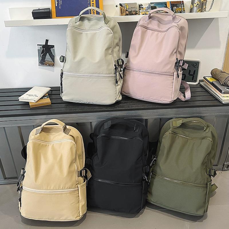 Casual computer bag New fashion student schoolbag Couple large-capacity travel leisure bag