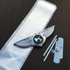 3D Car Front Hood Wings Sticker Decal Grille Badge For Citroen C1 C2 C3 C4 C4L C5 Cactus DS3 Xsara Picasso C-Elysee Accessories aly256