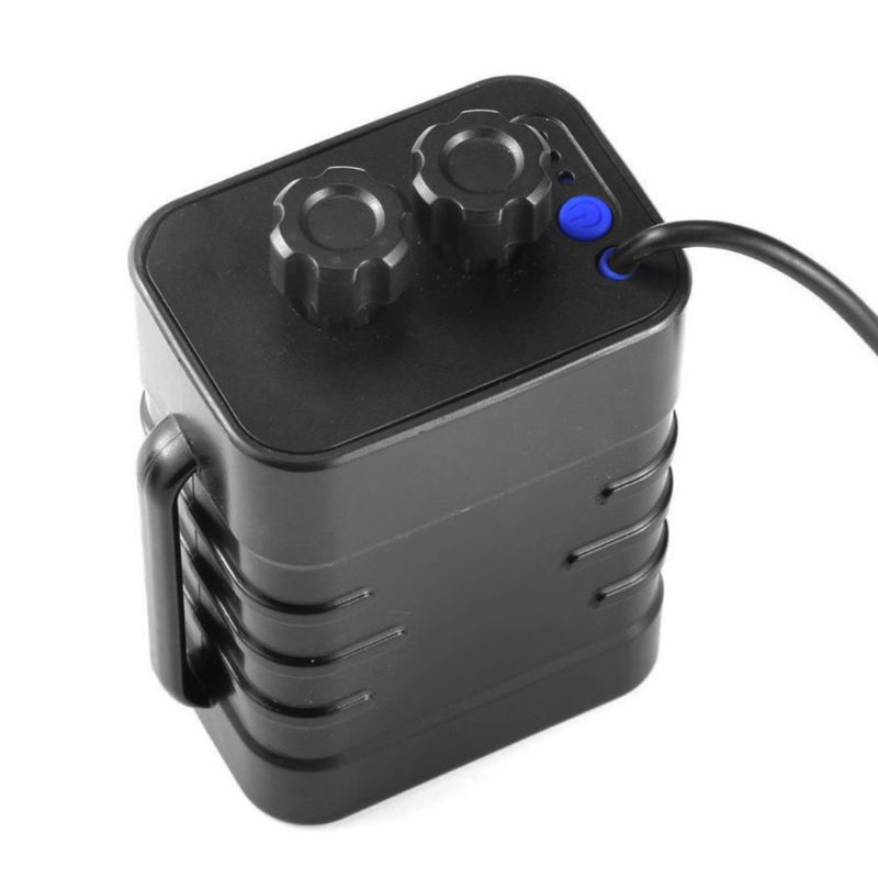 1 Pc 6x18650 12V Rechargeable Battery Pack for Case Waterproof Housing Cover Battery Storage Box with 5.5x2.1mm Adapter