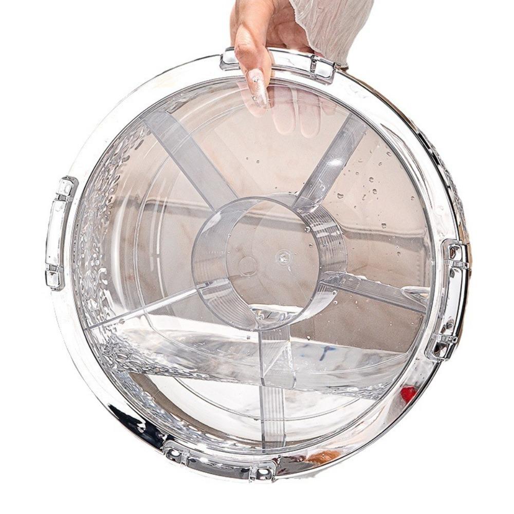 Snack Tray Food Tableware Set PET Divided Serving Tray New Spice Storage Container  Home