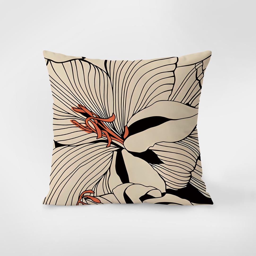 

Декоративный мотив Taie d oreiller с мотивом «Жирондель де Флер», Taie d oreiller Carrée для комнаты на диване и в салоне 30x30cm