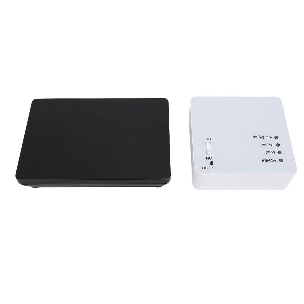 Smart Temperature Controller with Receiver APP Remote Control Digital Display WiFi Thermostat for Home Room Office