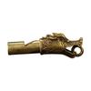 Handmade Brass Dragon Head Whistle Car Keys Chains Pendantsoutdoor Survival Tool