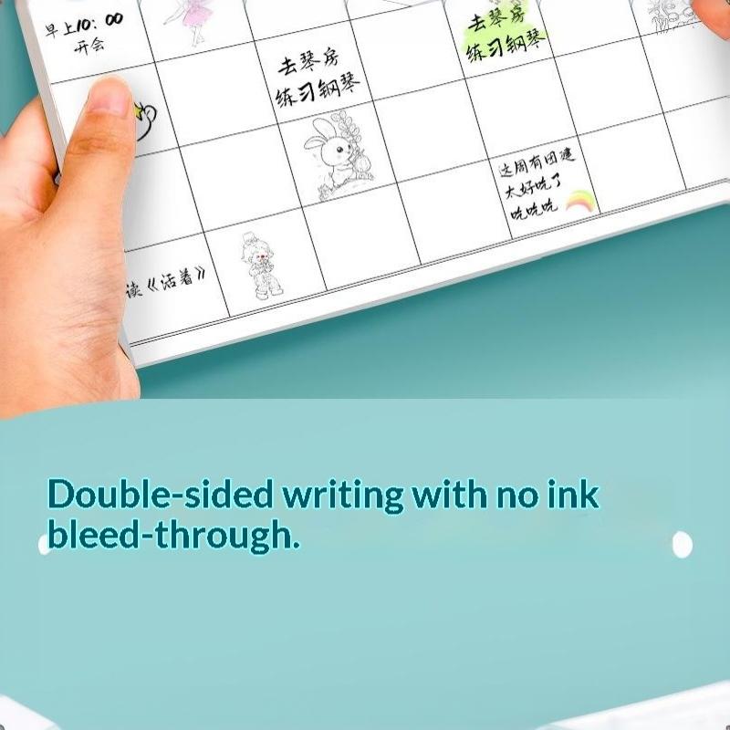 Self Discipline Check In Notebook 30 Day Task Plan Notepad Time Management Planner Diary School Stationery