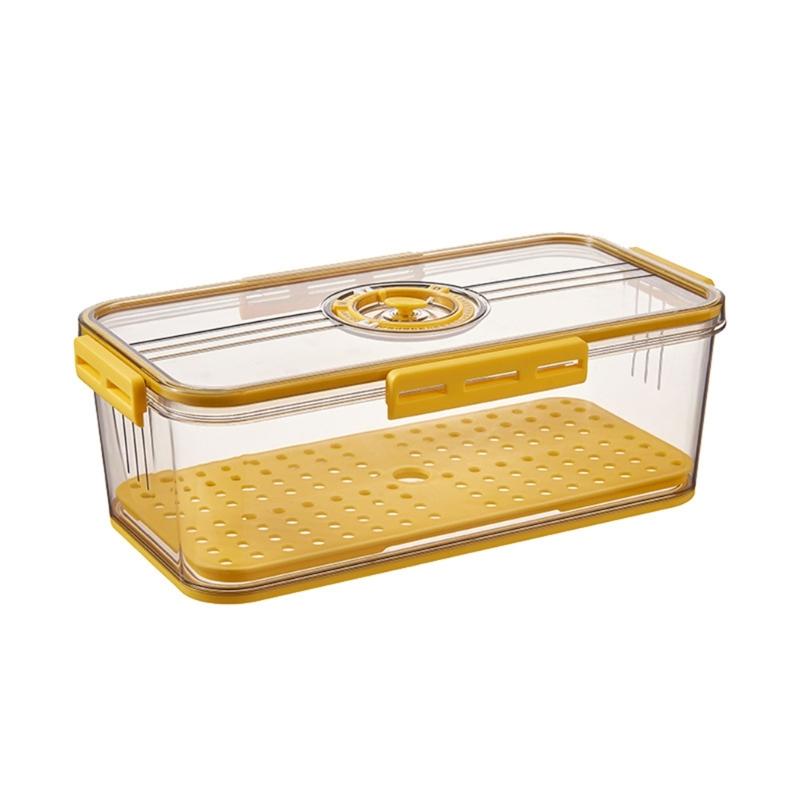 

Kitchen Counter Bread Guard Multipurpose Seal Cases Kitchen Organizers Boxes with Seal Lid for Easy Viewing
