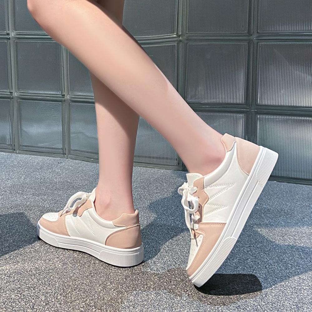 Women's Thick Sole Breathable Lightweight Casual Sneakers Spring Summer New Style Comfortable Sports Shoes Slip-On Loafers