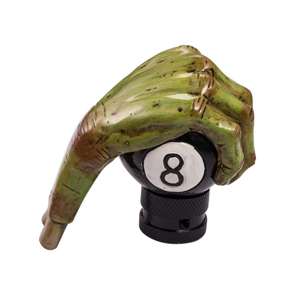 

BAOQI Shift Knob Truck Universal Skull Style Car Truck Manual Lever Gear Lever Knob зелёный