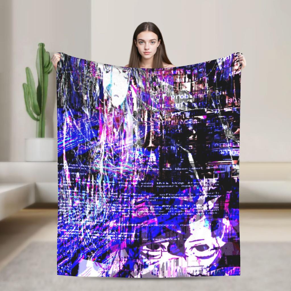 Sewerslvt Drowning In The Sewer Blanket Warm Soft Funny Plush Bedding Throws For Couch Bed Camping Flannel Bedspread Bed Cover