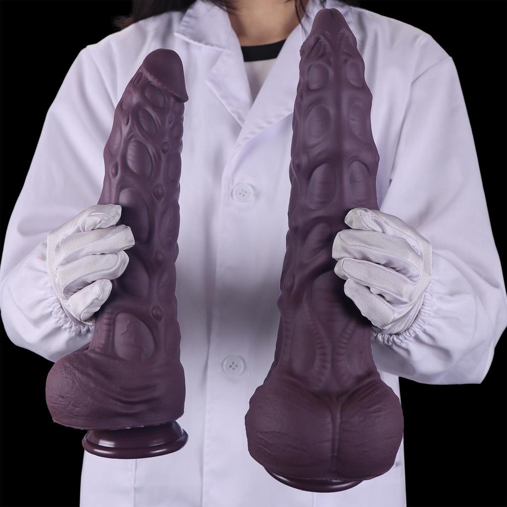 Extra-Large Silicone Seahorse Anal Plug - Unisex Expansion Masturbator