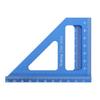 3D Multi Angle Msuring Ruler 45 90 Degree Aluminum Alloy Woodworking   Protractor Miter