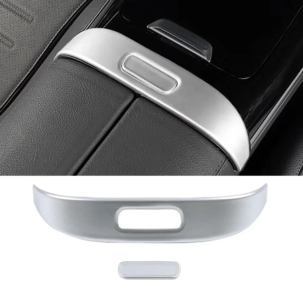 For Mercedes Benz C Class W206 2024 2024 C200 C220 C260 C300 Car Interior Part Refit Frame Cover Trim Decorate Silver Sticker