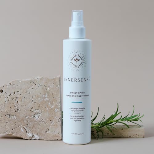 INNERSENSE Sweet Spirit Leave-In Conditioner, 295ml, Moisturizing Mist-Type Hair Serum with Lavender Scent