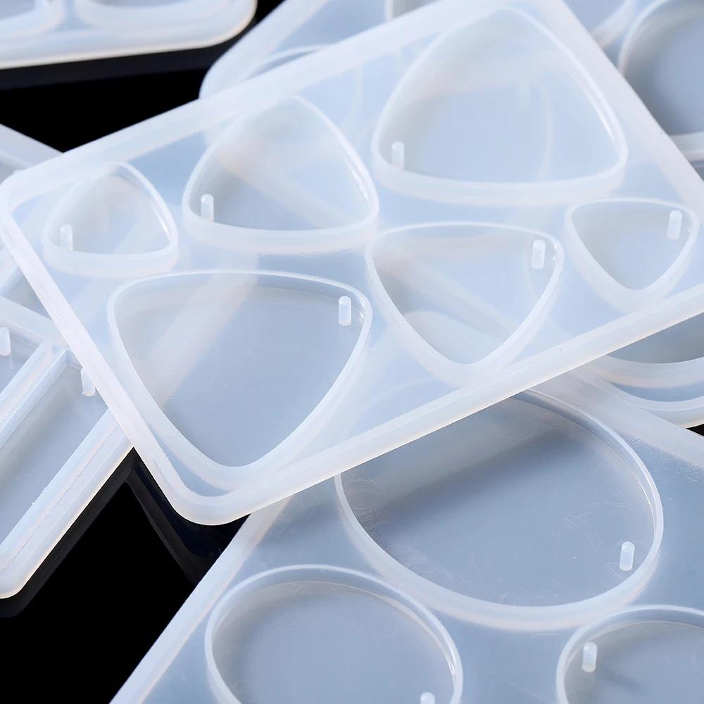 Geometric Earring Pendant Silicone Mold For Epoxy Resin DIY Earring Keychain Necklace Charms Resin Silicone Mold Jewelry Making