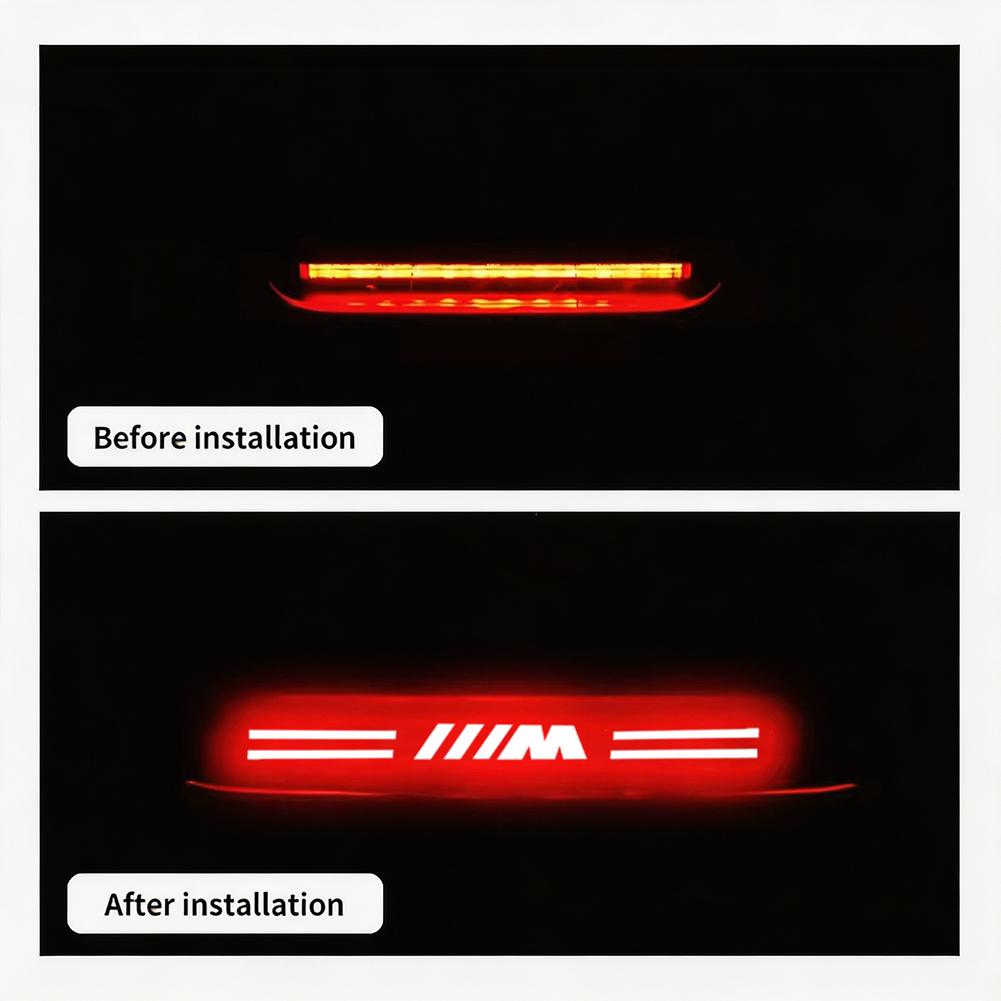 1Pcs Custom Car Decor Rear High Stop Lamp Sticker For BMW G80 G06 G07 G42 G14 G15 G16 F82 F20 F21 F83 M2 M3 M4 M5 M8 F95 F96 E90