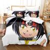 Cartoon Beyblade Burst Bedding Set Quilt Cover Bed Cover with Pillowcase Twin Single Queen King Size Boys Adult Home Textile