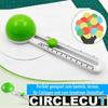 CIRCLECUT Kreisschneider Papier Zirkelschneider Rundschneider mit Ersatzklingen
