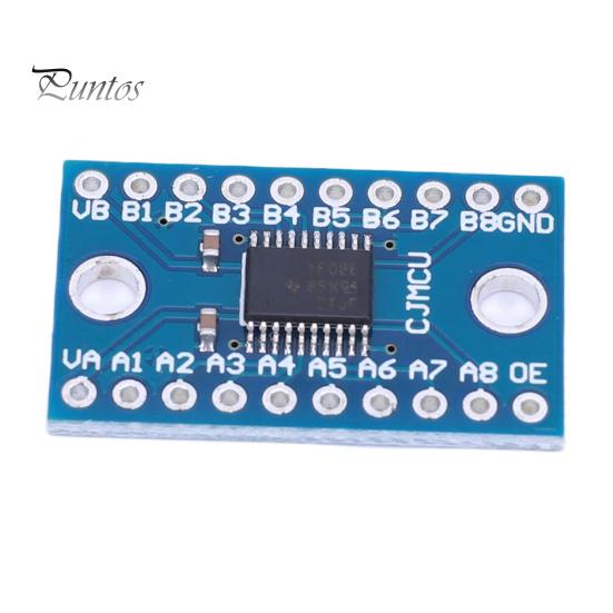 Moduladapter TXS0108E Bidirektionales Logik-Level-Shifter-Modul 3,3 V 5 V Spannungsumsetzung Hochgeschwindigkeitsmodul für