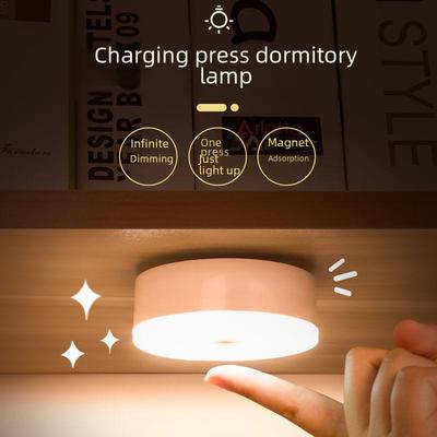 Über USB wiederaufladbare LED-Schreibtischlampe mit Augenschutz für Studentenwohnheime und den Einsatz am Bett