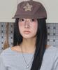 Kiibi Star Symbol Patch Cap Brown