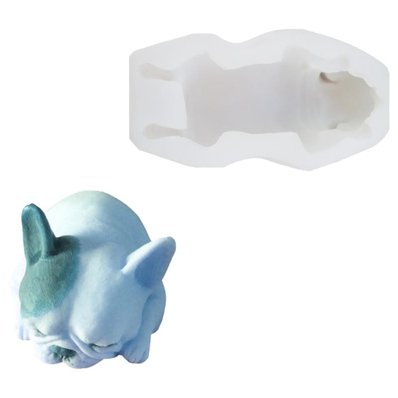 Dog Shaped Silicone Molds Dog Animal Fondant Silicone Molds for Mousses Cake, Chocolate, Decoration, Kitchen Baking Tool