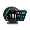 Wiiyii G16 Head Up Display Digital GPS-skjerm Hastighet og Bil med Hastighetspåminnelse og Tretthetskjøring Egnet for Alle Biler Bil, Måler, Speedometer,