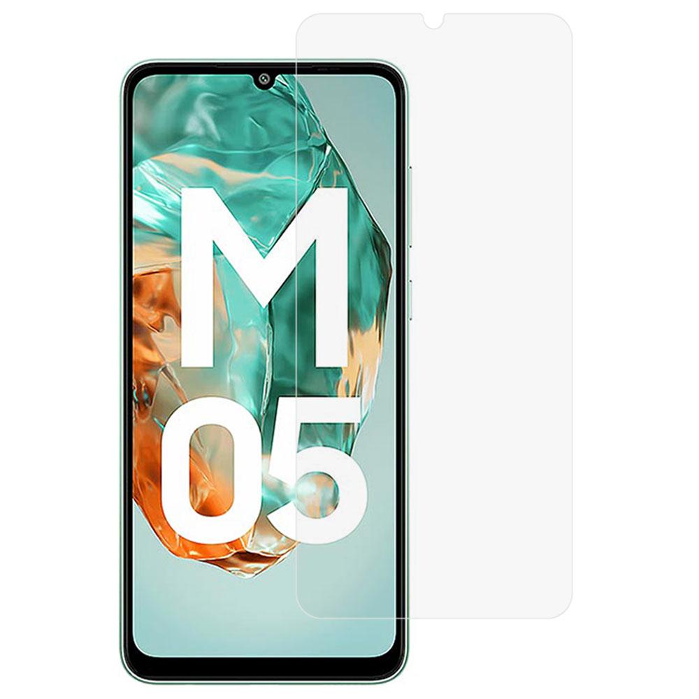 

AMORUS Захисна плівка для екрана Samsung Galaxy M05 4G 2.5D з дугоподібним краєм 9H з високоалюмосилікатного скла Type A