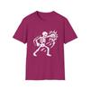 Unisex Softstyle T-Shirt Skeleton Fighting Action Power
