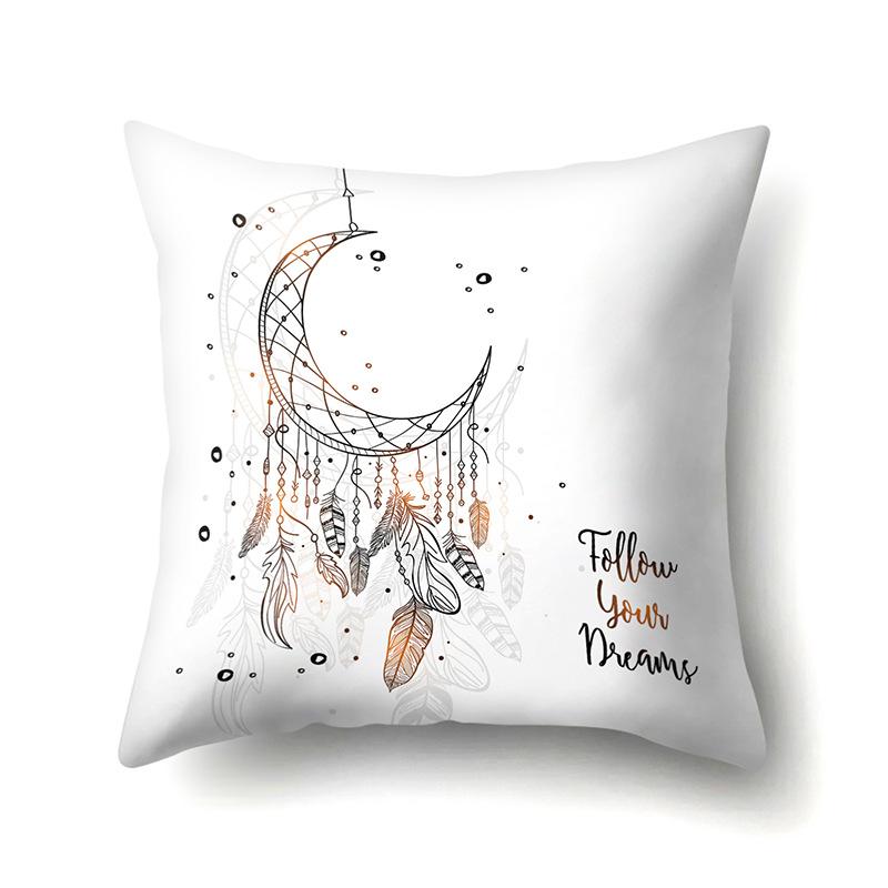Dreamcatcher Boho Polyester Pillowcase Car Decoration Home Print Bedside Sofa Pillowcase