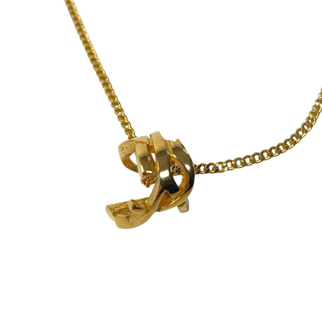 Collana Usata SAINT LAURENT metallo dorato Donna