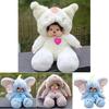 Cartoon Anime Doll Momo Monkey Stewie Birthday Gift Wedding Supplies Plush Toy Claw Machine Cross-border