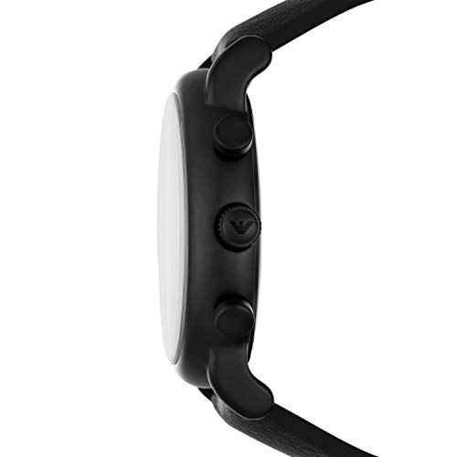 Emporio Armani LUIGI AR11351 Herreklokke, Svart, Offisielt Importert