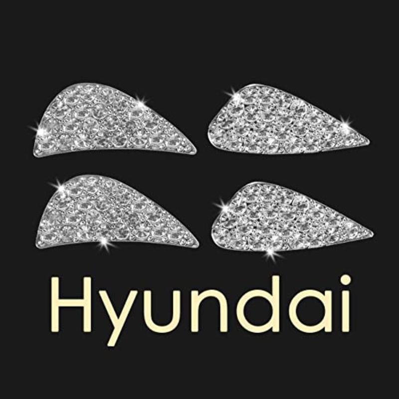 Bling carro volante emblema logotipo adesivo acessórios compatíveis com volkswagen, cristal diy diamante capa interior distintivo decorações