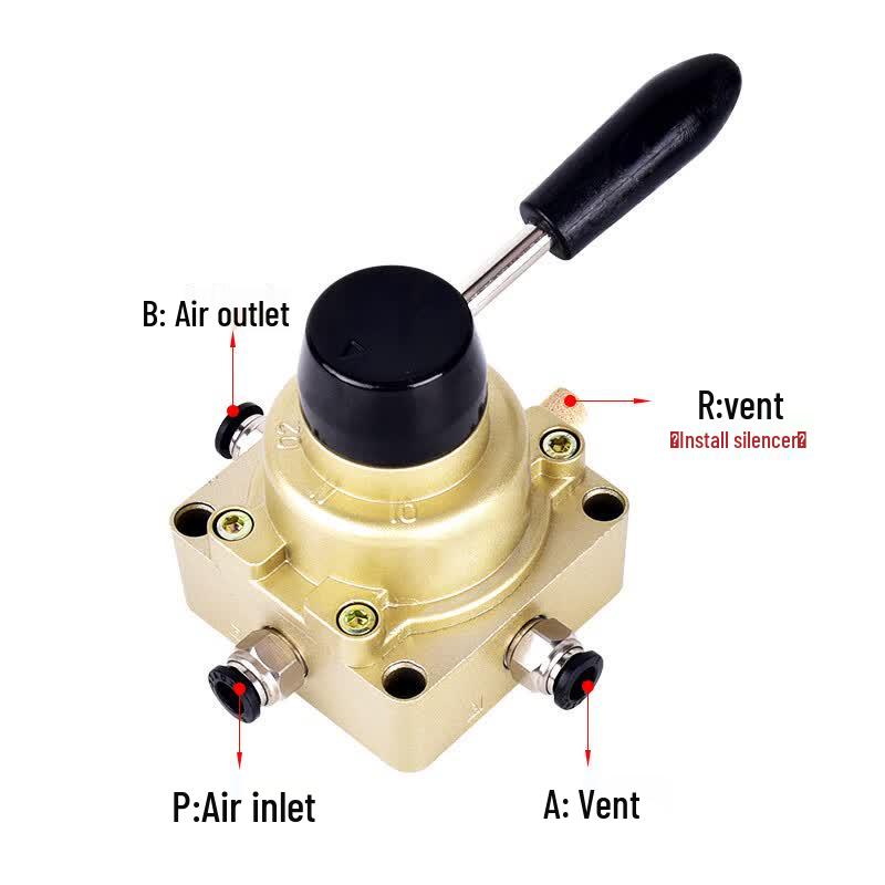 Tianqi Hand Lever Pneumatic Directional Control Valve