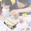 Wooden Diy Physics Class Paper Airplane Launcher Material Pack For Kids Science Experiment