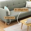 4 Set  Height Wood Furniture Legs 8/15/20cm Straight Angle Furniture Feet Home Office Sofa Table Chair Legs