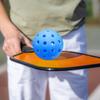 4Pcs 74MM 40-Holes Pickleball High Tournament Training PE Indoor Outdoor Bounce Visibility Pickleball Practice Ball
