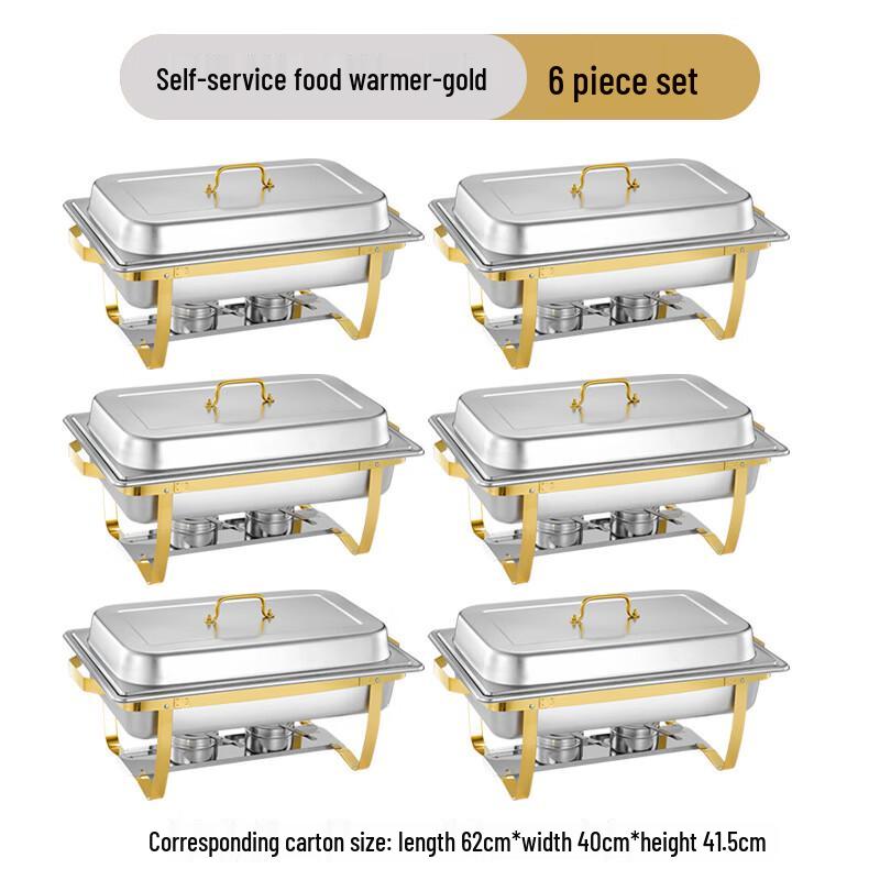 Stainless Steel Buffet Food Warmer Set