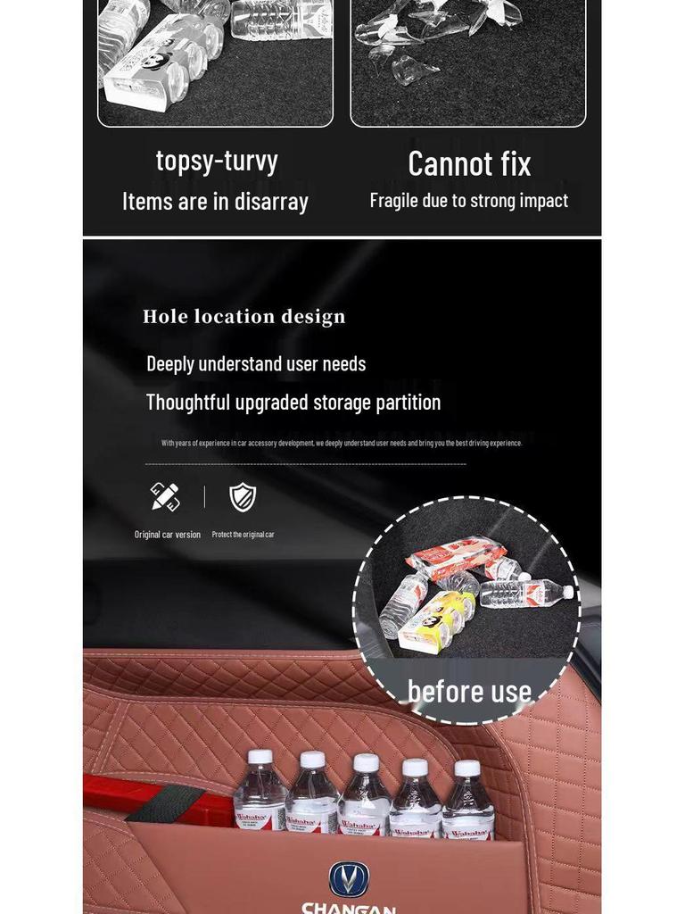Changan UNIZ 25 Trunk Mat - Car Interior Modification Accessory