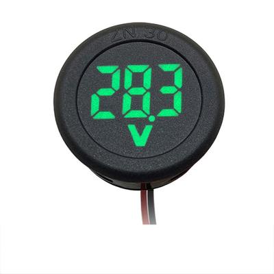 DC4-100V Digital-Voltmeter, LED-Digitalanzeige, kreisförmiges Voltmeter, Autospannung, Strommesser, Volt-Detektor, Tester, Monitor-Panel
