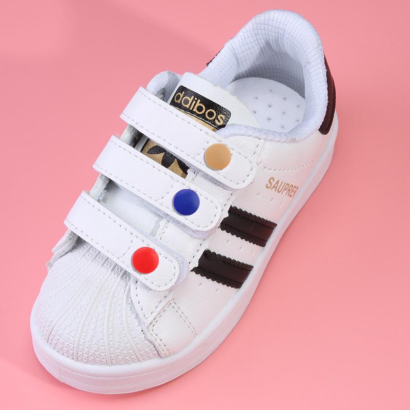 Seam-Free Children'S Shoes Snap-Button Children'S Baby Shoes Velcro Replacement Buttons Mother And Child Buttons Press-Type Buttons Concealed Buttons